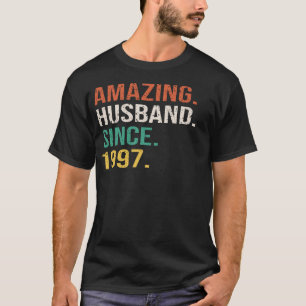 Erstaunlicher Ehemann seit 1997 T-Shirt