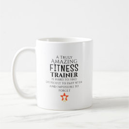 Erstaunlicher Fitness-Trainer Schwer Zu Finden Per Kaffeetasse