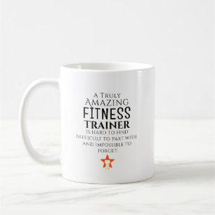 Erstaunlicher Fitness-Trainer Schwer Zu Finden Per Kaffeetasse