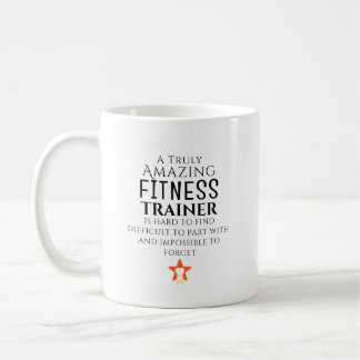 Erstaunlicher Fitness-Trainer Schwer Zu Finden Per Kaffeetasse