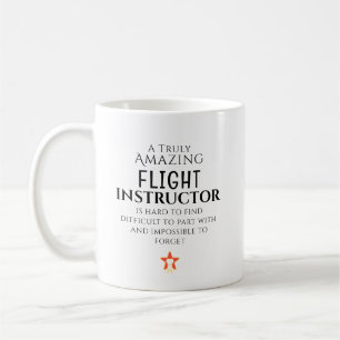 Erstaunlicher Fluglehrer schwer zu finden Custom Kaffeetasse