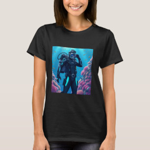 Erstaunlicher futuristischer Taucher T-Shirt