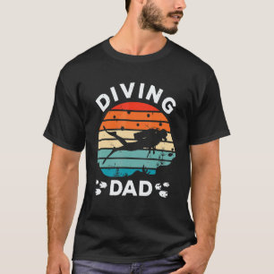 Erstaunlicher Männer Tauchen Vater Scuba Taucher U T-Shirt