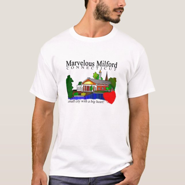 Erstaunlicher Milford Rathaus-T - Shirt (Vorderseite)