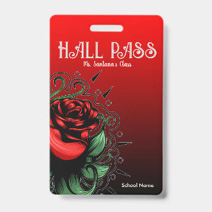 Erstaunlicher Rose Hall Pass Badge Ausweis