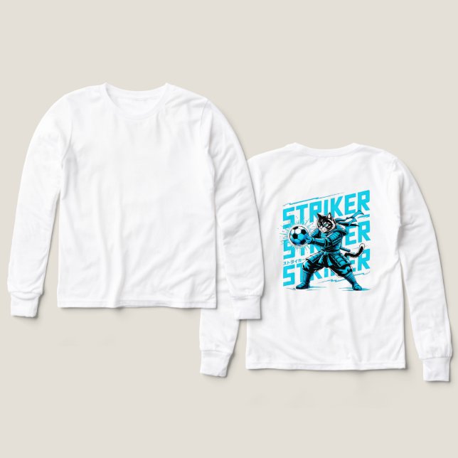 Erstaunlicher Samurai-Katzen-Stürmer - Geschenk fü (Design Vorderseite & Rückseite)