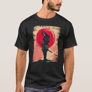 Erstaunlicher Samurai Vintage Japanischer Retro Kä T-Shirt