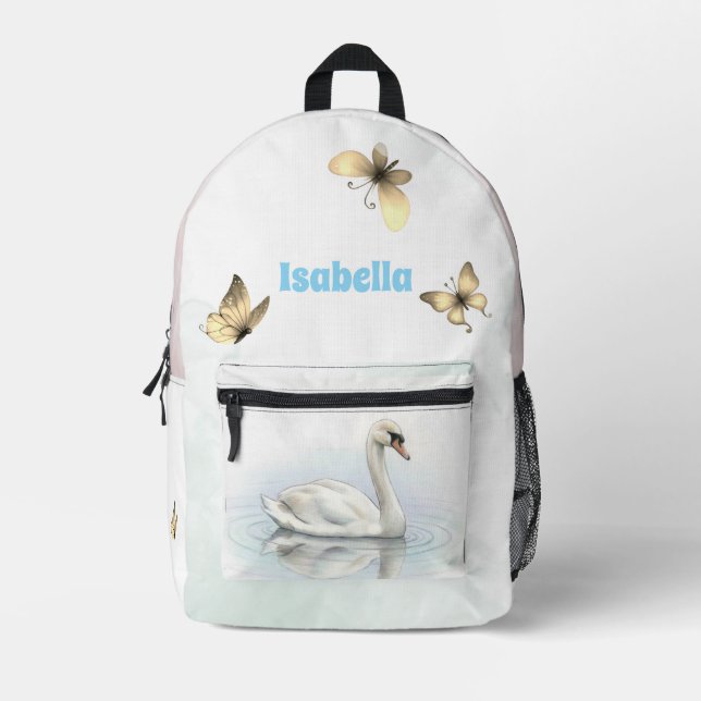Erstaunlicher Schwan Bedruckter Rucksack (Vorderseite)