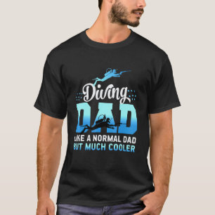 Erstaunlicher Tauchvater für Taucher und Tauchbege T-Shirt