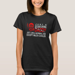 Erstaunlicher Tauchvater für Väter, die Tauchen ge T-Shirt