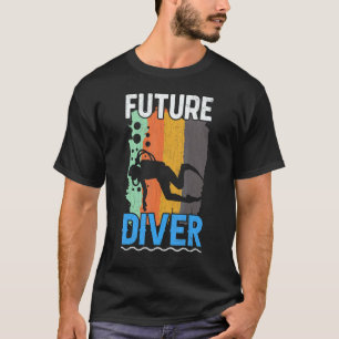 Erstaunlicher zukünftiger Taucher Taucher Tauchgr T-Shirt