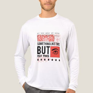 ERSTAUNLICHES BLUMEN- UND AUGEN-DESIGN Tri-Blend SHIRT