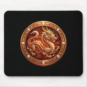 Erstaunliches chinesisches Jahr des Drachen Chines Mousepad
