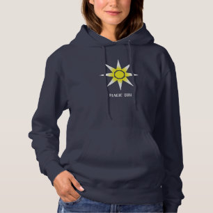 Erstaunliches Glückliches Magisches Sonnen-Hoodie- Hoodie