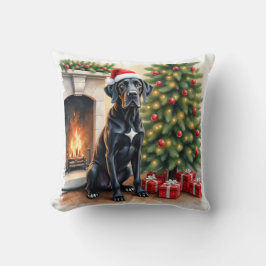 Erstaunliches Great Dane Weihnachts-Kissen Kissen