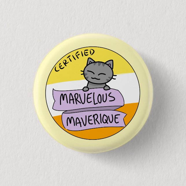 Erstaunliches Maverique Button (Vorderseite)