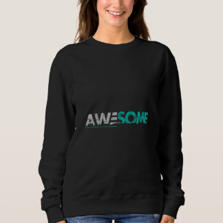 Erstaunliches minimalistisches typografisches Swea Sweatshirt