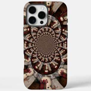 Erstaunliches Schneemann-Kaleidoskop Intrigantes iPhone 16 Pro Max Hülle