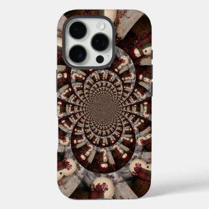 Erstaunliches Schneemann-Kaleidoskop Komplexe Wi iPhone 16 Pro Hülle