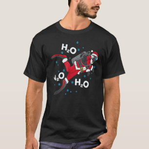Erstaunliches Tauchen H2o H2o H2o Wortspiel Scuba T-Shirt