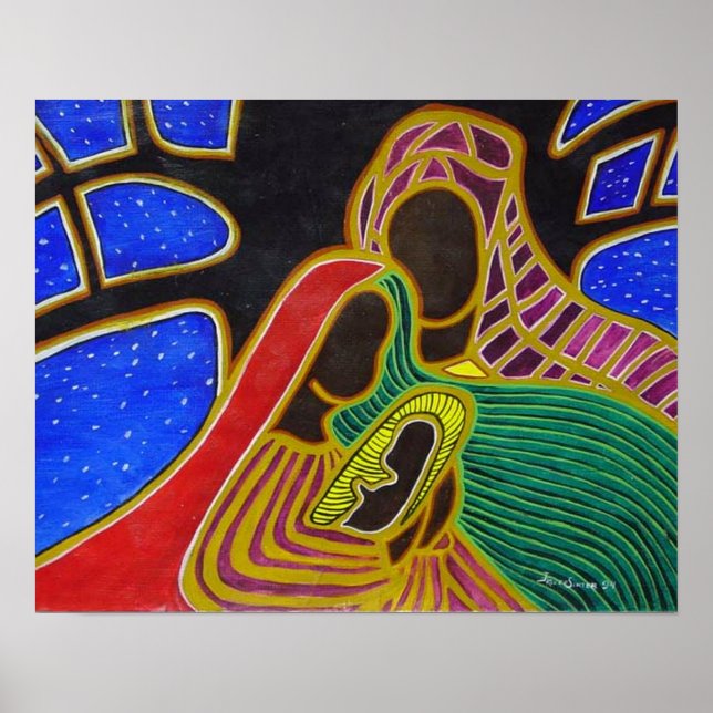 Erstdruck für die Familie Poster (Vorne)