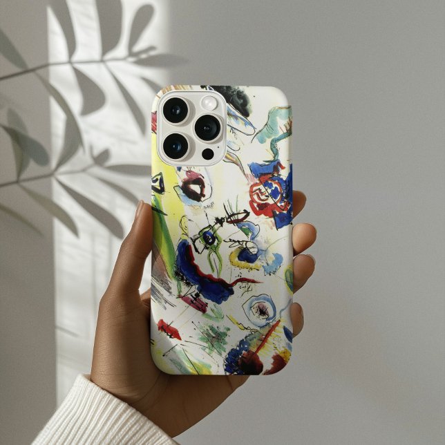 Erste Abstrakte Wasserfarbe, Kandinsky Kunst Case-Mate iPhone Hülle (Von Creator hochgeladen)