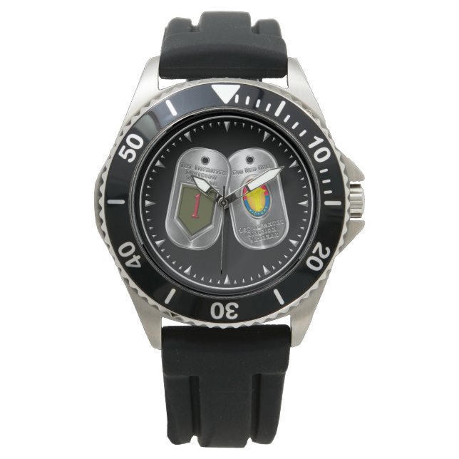 Erste Abteilung Infanterie Armbanduhr (Vorderseite)