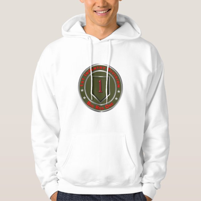 Erste Abteilung Infanterie Hoodie (Vorderseite)