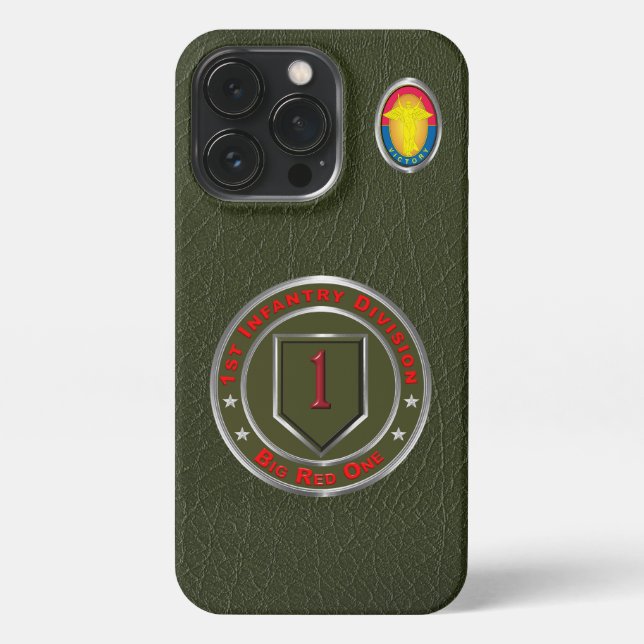 Erste Abteilung Infanterie iPhone Hülle (Rückseite)