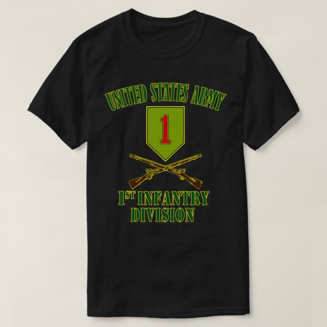 Erste Abteilung Infanterie T-Shirt (Design vorne)