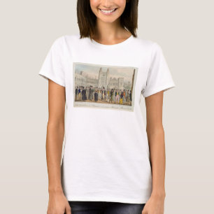 Erste Abwesenheit oder Etonians antwortender T-Shirt
