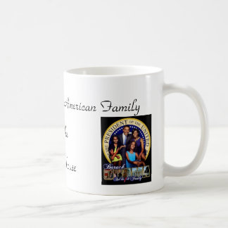 Erste afro-amerikanische Familie des Weißen Hauses Kaffeetasse