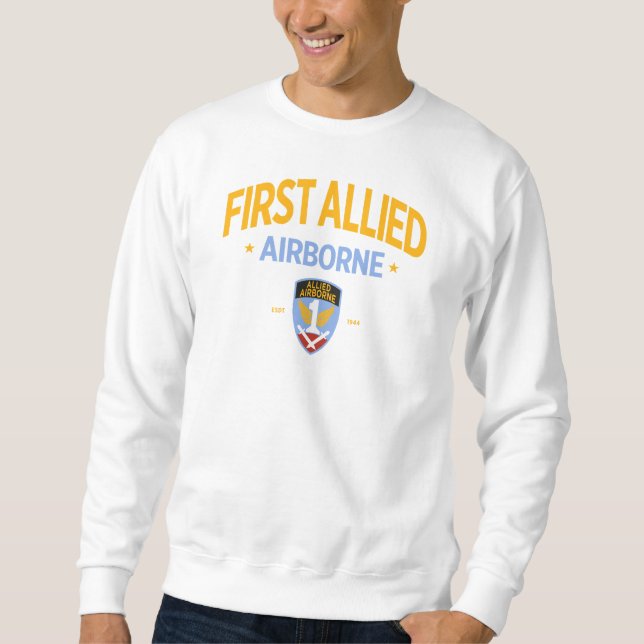 Erste alliierte Im Flugzeug US-Militäroperation "F Sweatshirt (Vorderseite)