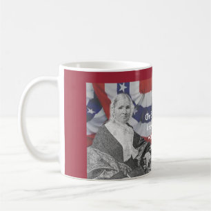 Erste amerikanische Frau Louisa Swain zum zu Tasse
