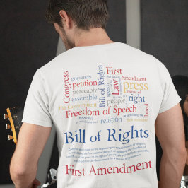 Erste Änderung der Redefreiheit der freien Presse T-Shirt