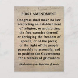 Erste Änderung Postkarten