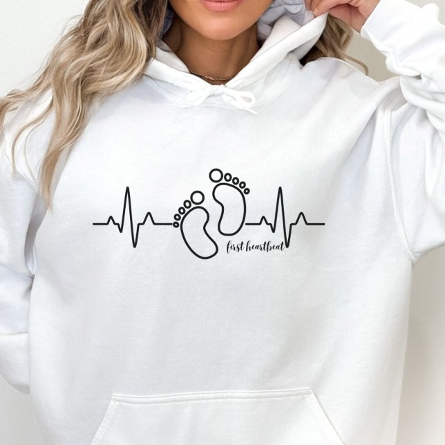 Erste Ankündigung von Herzrhythmusstörungen Hoodie (Von Creator hochgeladen)