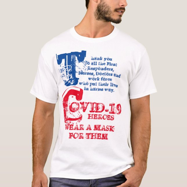 ERSTE ANTWORTEN, KRANKHEIT, ÄRZTE, DANKE T-Shirt (Vorderseite)