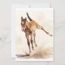 Erste Aquarell-Kunst von Gallop