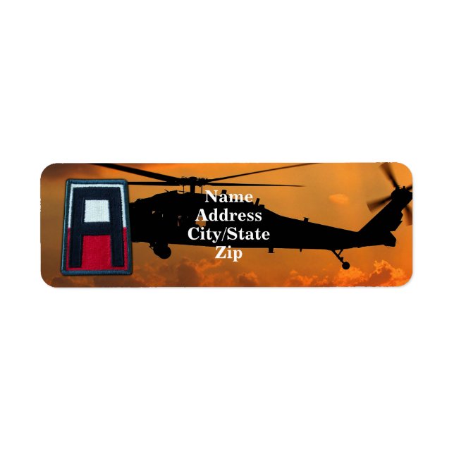 Erste Armee Fort Gillem Lrps recon Veteranen Patch (Vorne)