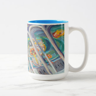 Erste Baptist-Tasse Zweifarbige Tasse