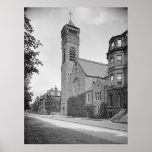 Erste Baptistische Kirche Poster