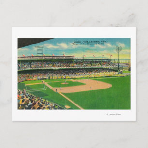 Erste Base Bleachers View of Crosley Field Postkarte