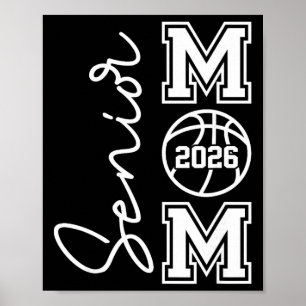 Erste Basketball-Mutter Cl Von 2026 Spieler-Abschl Poster