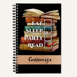 Erste Benutzerdefiniert lesen Notizbuch