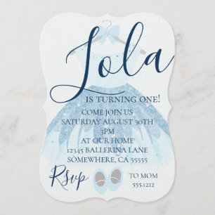 ERSTE BIRTHTAGINVITE EINLADUNG