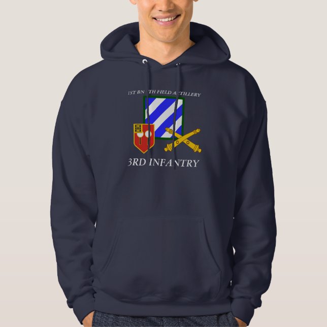 ERSTE BN 9. FELDKUNST 3RD INFANTRIEDIVISION HOODIE (Vorderseite)