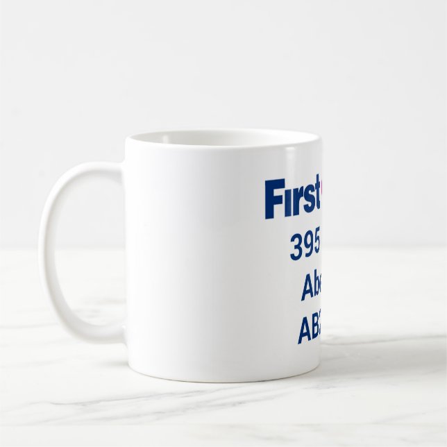 Erste Bus-Tasse Kaffeetasse (Links)