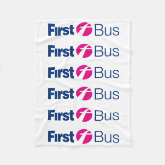 Erste Buslinie Blanket Fleecedecke
