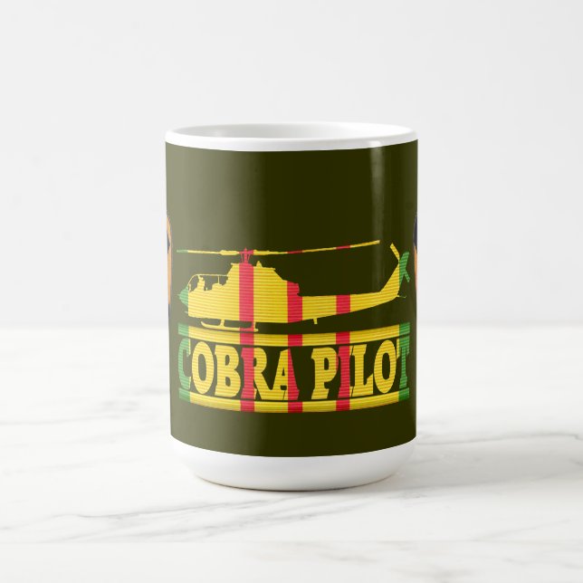 Erste Cavalry Division AH-1G Cobra Pilot Tasse (Mittel)